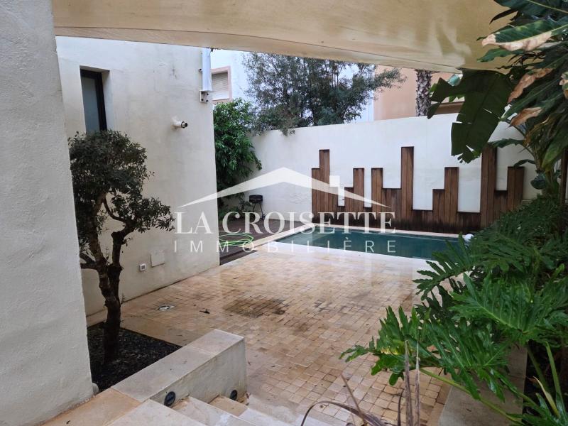 Appartement meublé S+2 avec piscine à La Marsa